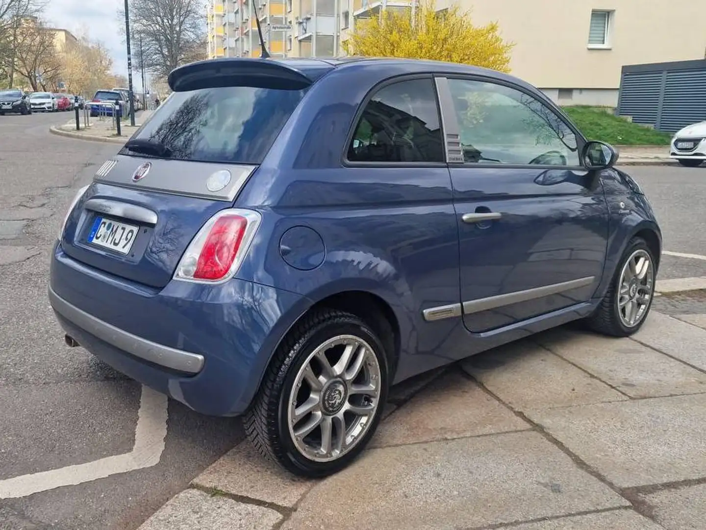 Fiat 500 500 1.3 Multijet 16V DPF byDiesel Blau - 2