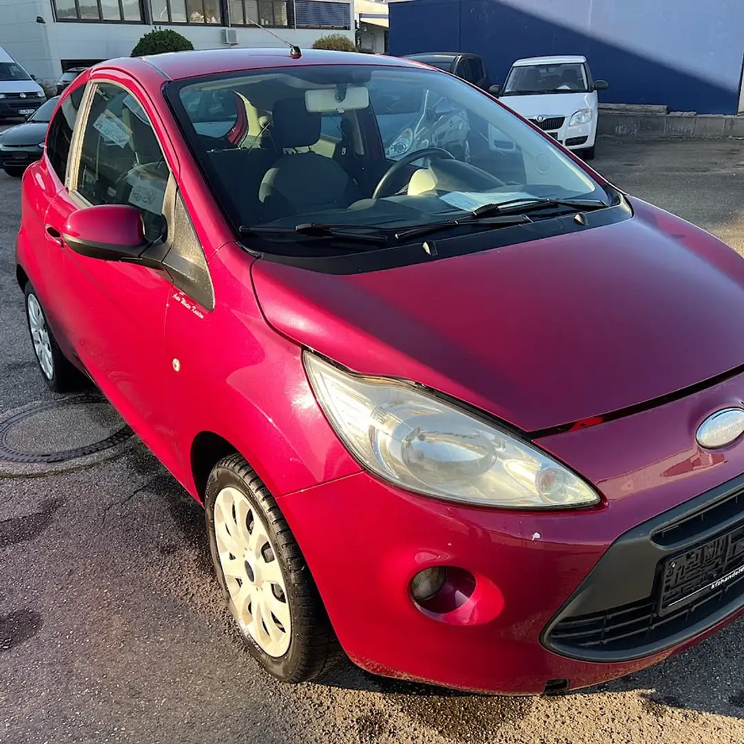 Ford Ka/Ka+ Titanium-aus Schweiz-mit Klimaanlage-Tüv neu Rot - 1