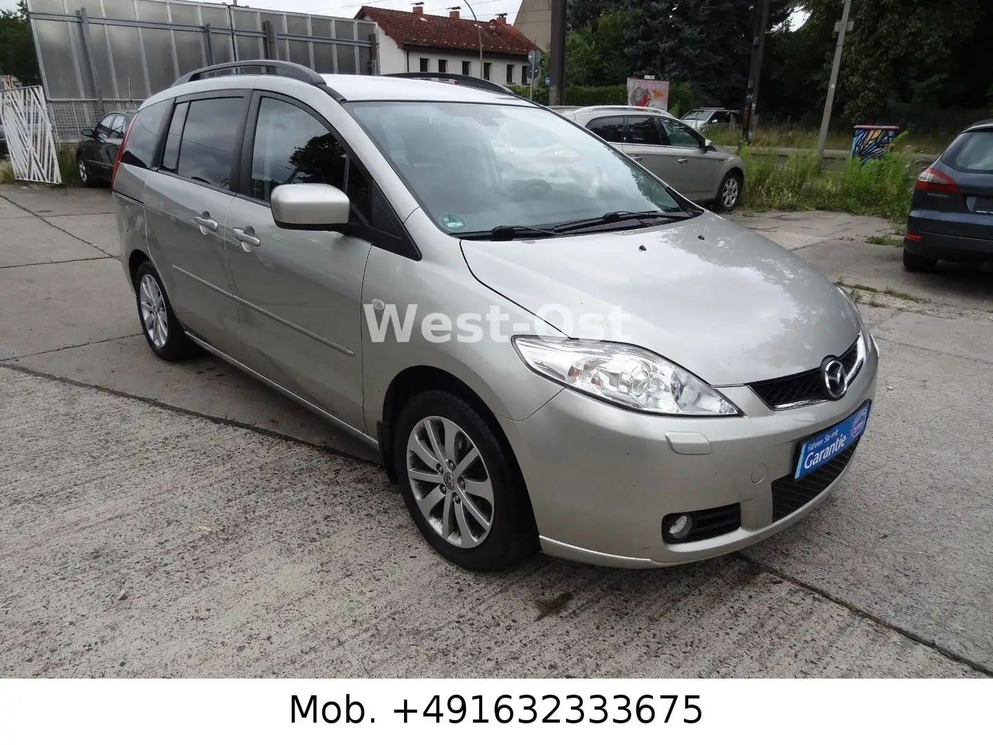 Mazda 5 Lim. 2.0 Top Klima 7 Sitze Xenon SHZ HU/AU neu Silber - 1