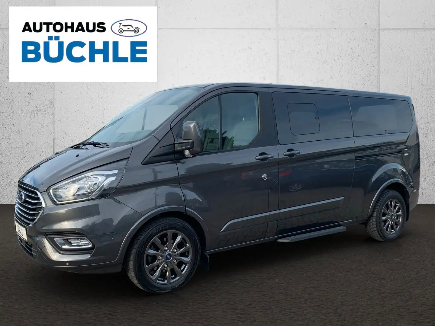 Ford Tourneo Custom TOURNEO TITANIUM L2+AUTOMATIK+NAVI+KAMERA+AHK! Gris - 1