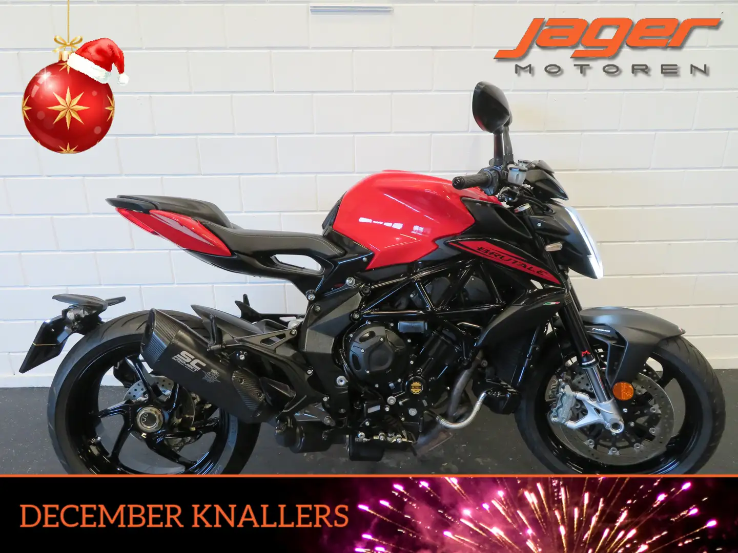 MV Agusta Brutale 800 NIEUWSTAAT HISTORIE Rood - 1