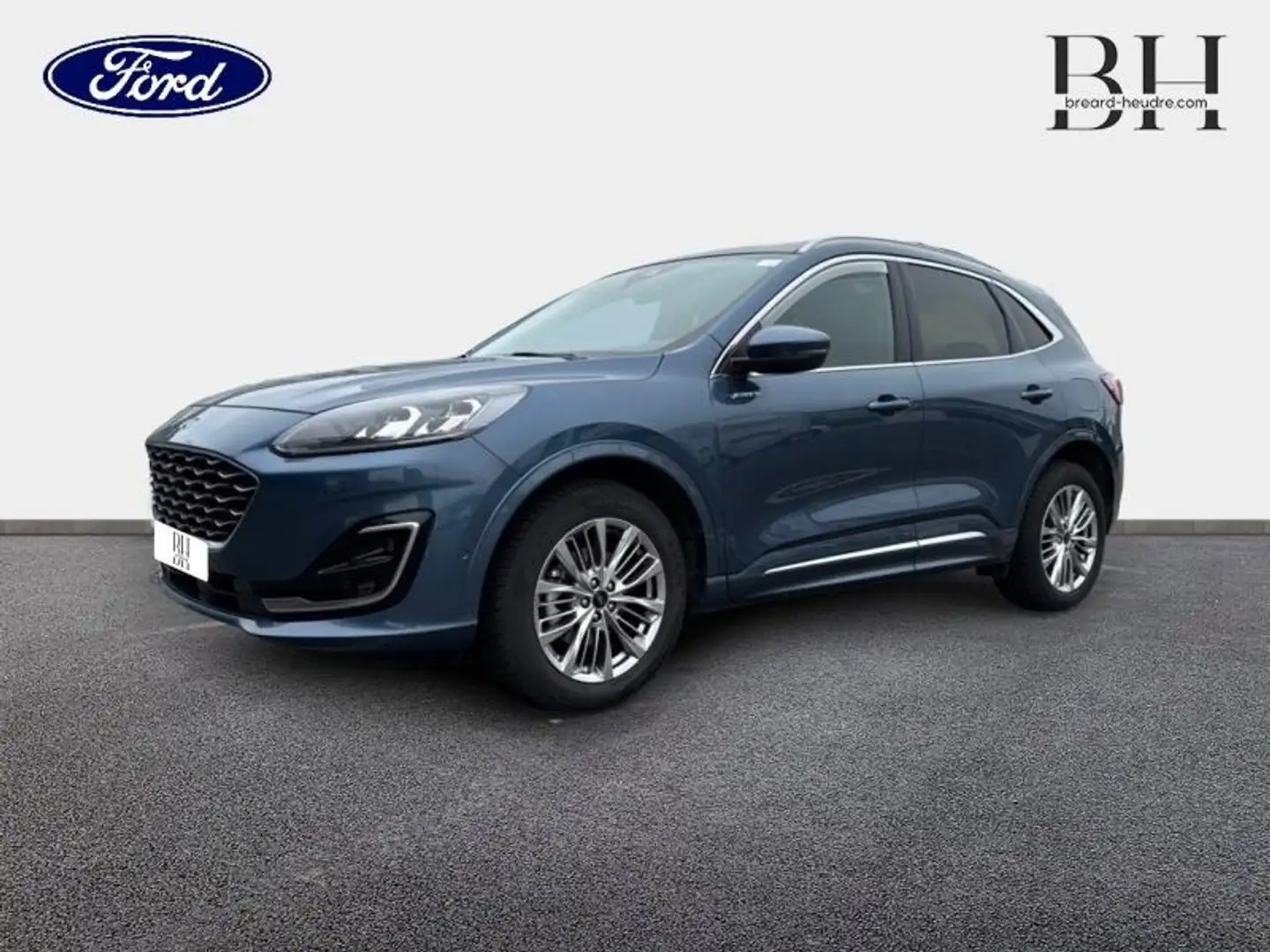Ford Kuga 2.5 Duratec 190ch FHEV E85 Vignale BVA + TOIT PANO Bleu - 1