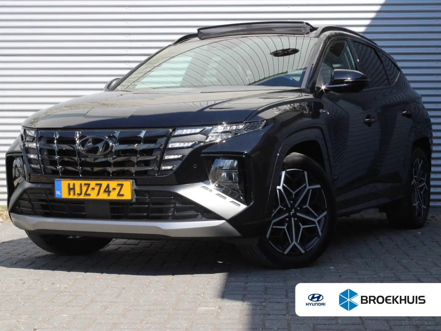 Hyundai TUCSON 1.6 T-GDI PHEV N Line Sky 4WD | Trekhaak | Adaptiv Schwarz - 1