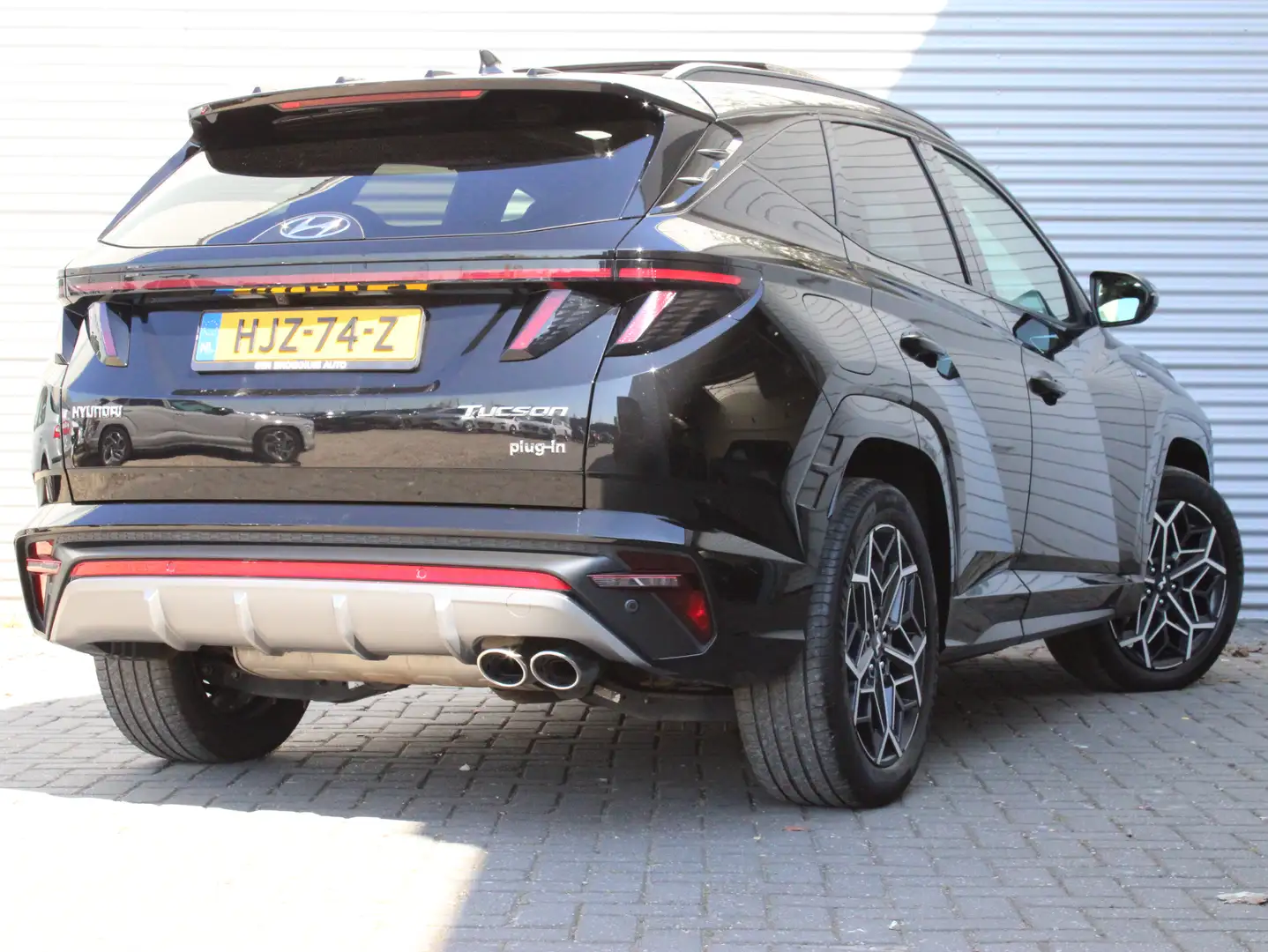 Hyundai TUCSON 1.6 T-GDI PHEV N Line Sky 4WD | Trekhaak | Adaptiv Schwarz - 2