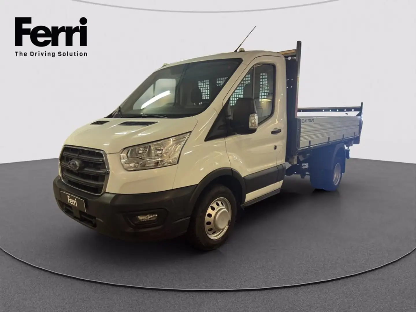 Ford Transit 350 tr.post. 2.0 tdci 130cv trend L2 r.gem. E6.2 - Bianco - 1