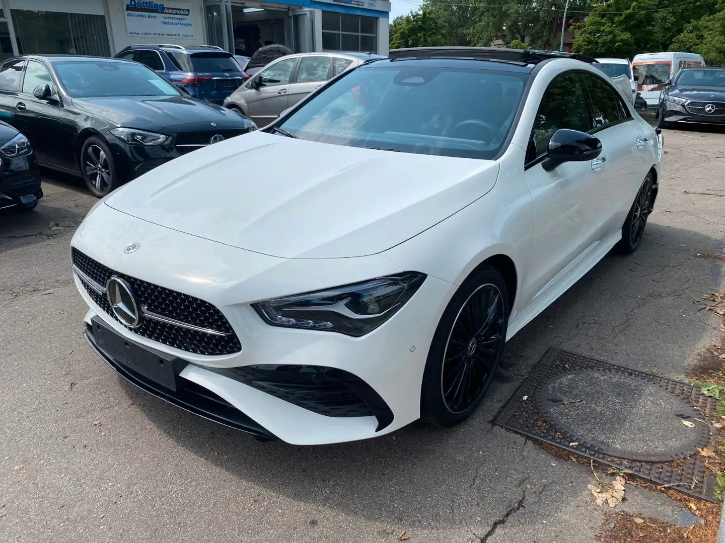 Mercedes-Benz CLA 200 *AMG Premium/Pano/Night/19"/Memory/Totw* Wit - 2