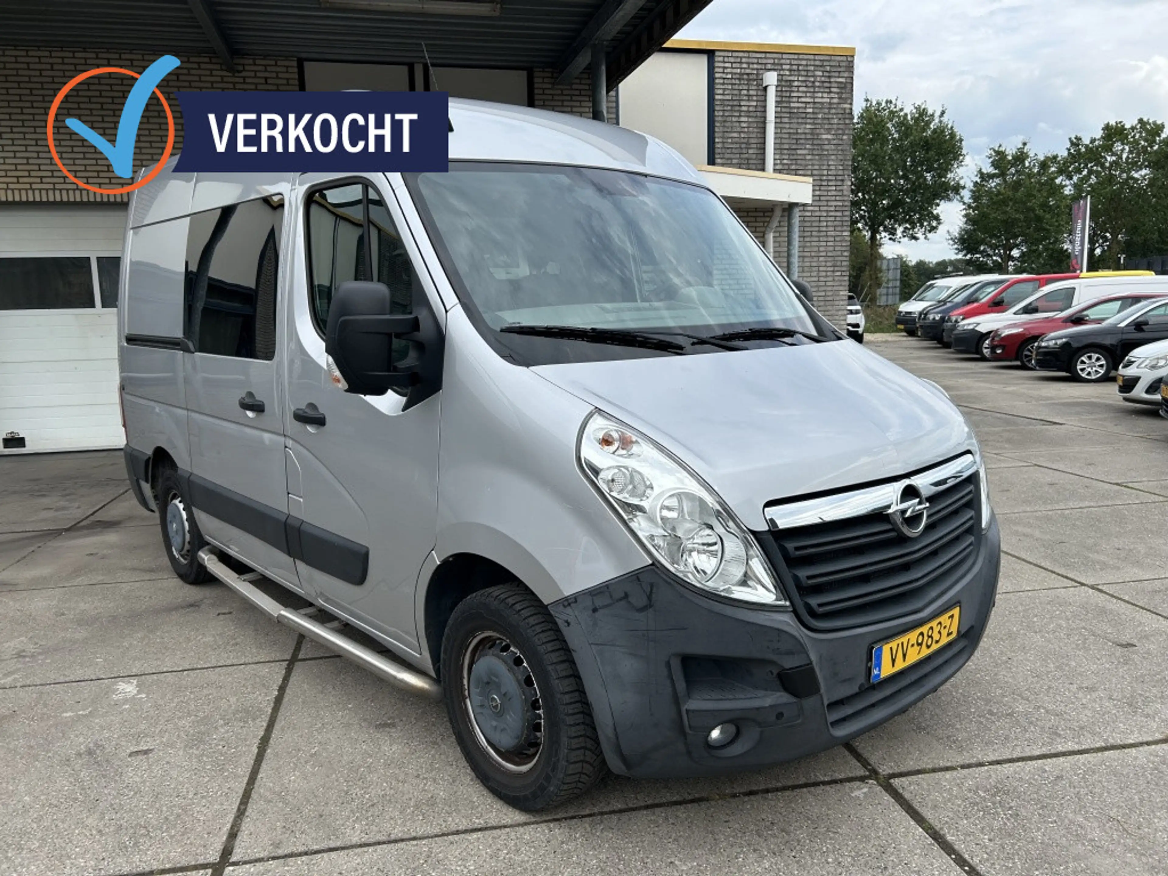 Opel Movano 2.3 CDTI L1H2 AUTOMAAT 150 PK ZILVER MARGE