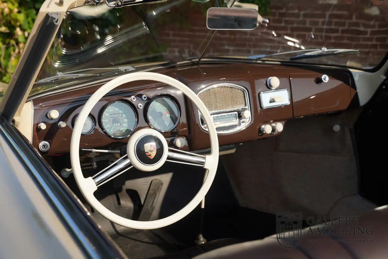 Porsche 356 Pre-A 1500 Convertible Reutter High quality restor, foto 9