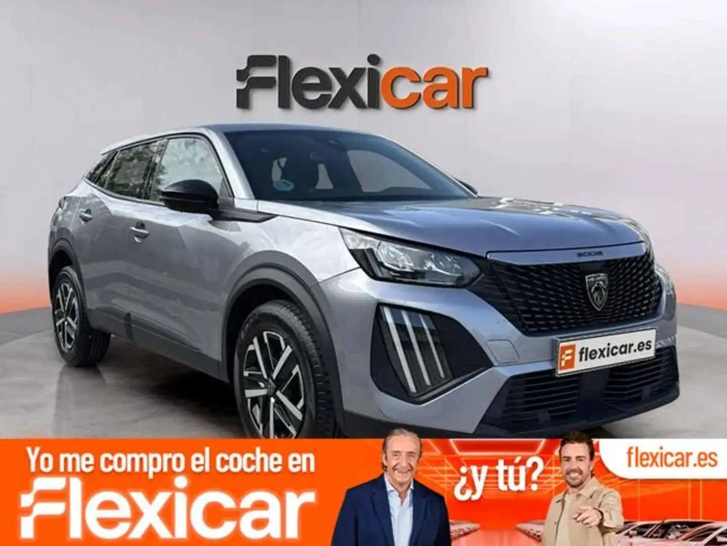 Peugeot 2008 1.2 PureTech S&S Active 100 Gris - 1