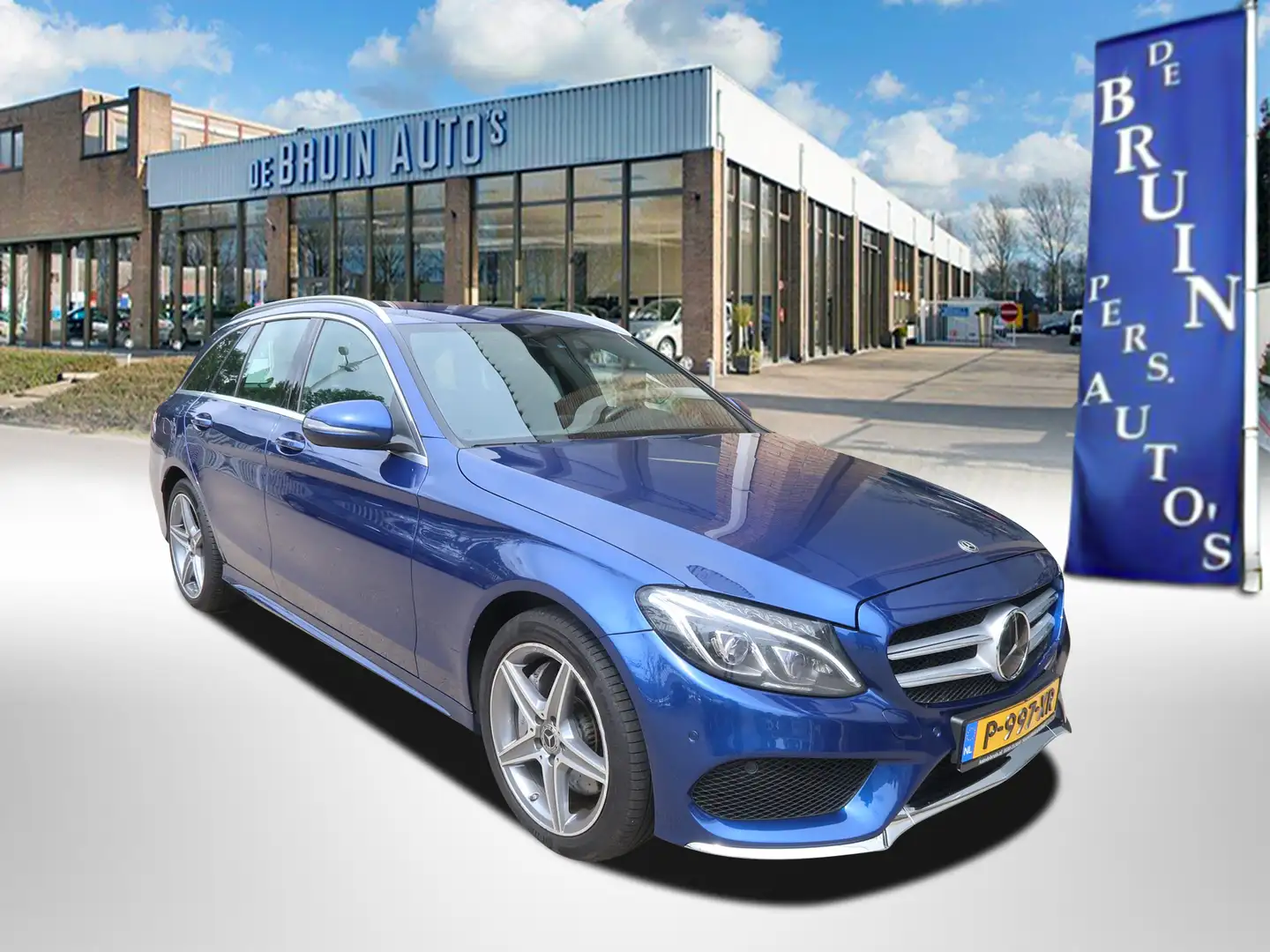 Mercedes-Benz C 300 AMG Styling , Luchtvering , LED Blauw - 1