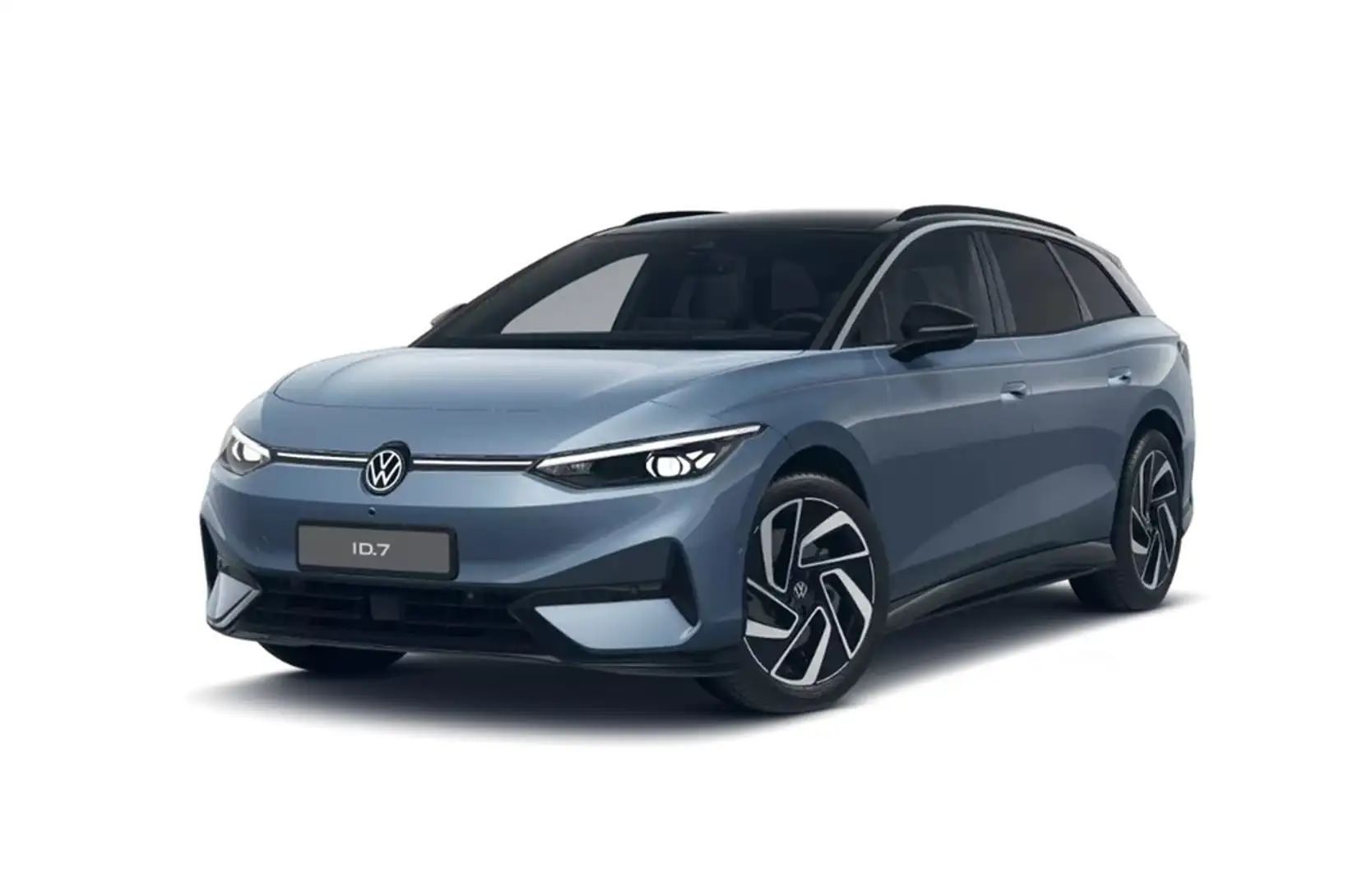 Volkswagen ID.7 Tourer Pro Pano AHK Wärmepump 360° DCC AHK HuD ... Bleu - 2