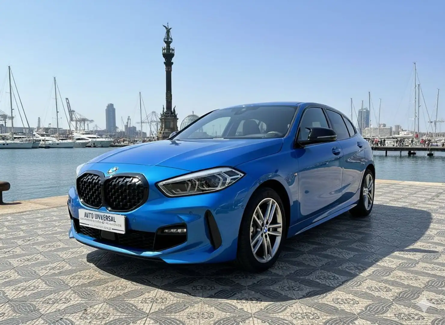 BMW 118 118dA Blau - 1