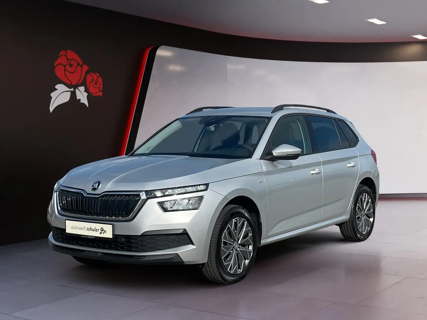 Skoda Kamiq 1,0 TSI DSG Tour AHK Navi Kamera Zilver - 2