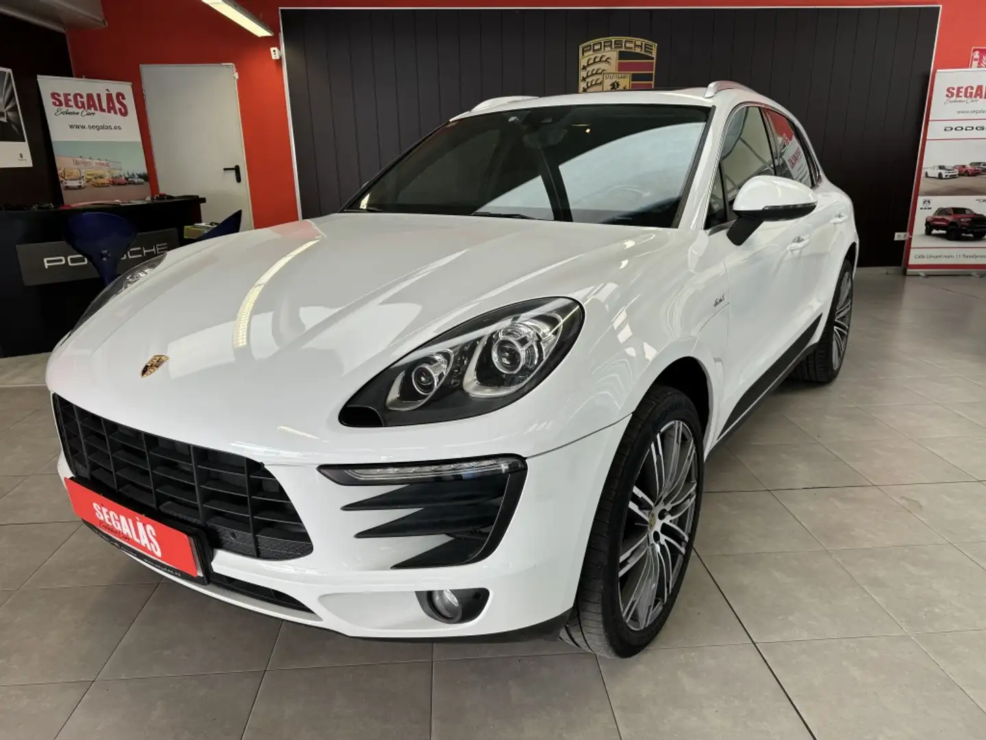Porsche Macan S Diesel (9.75) Aut. Weiß - 2