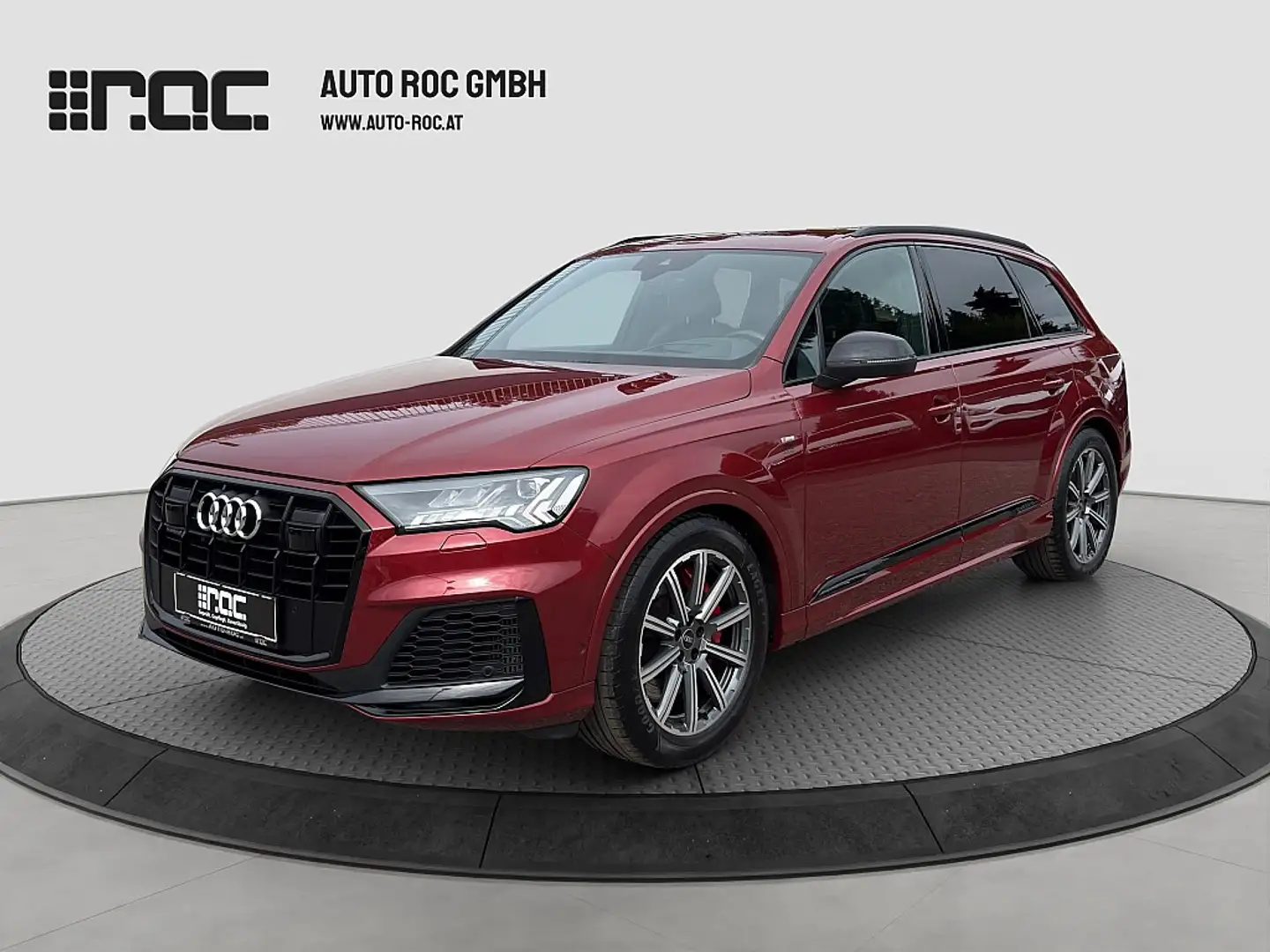 Audi Q7 60 TFSI e PHEV quattro S-line 456 PS Systemleis... Kırmızı - 1