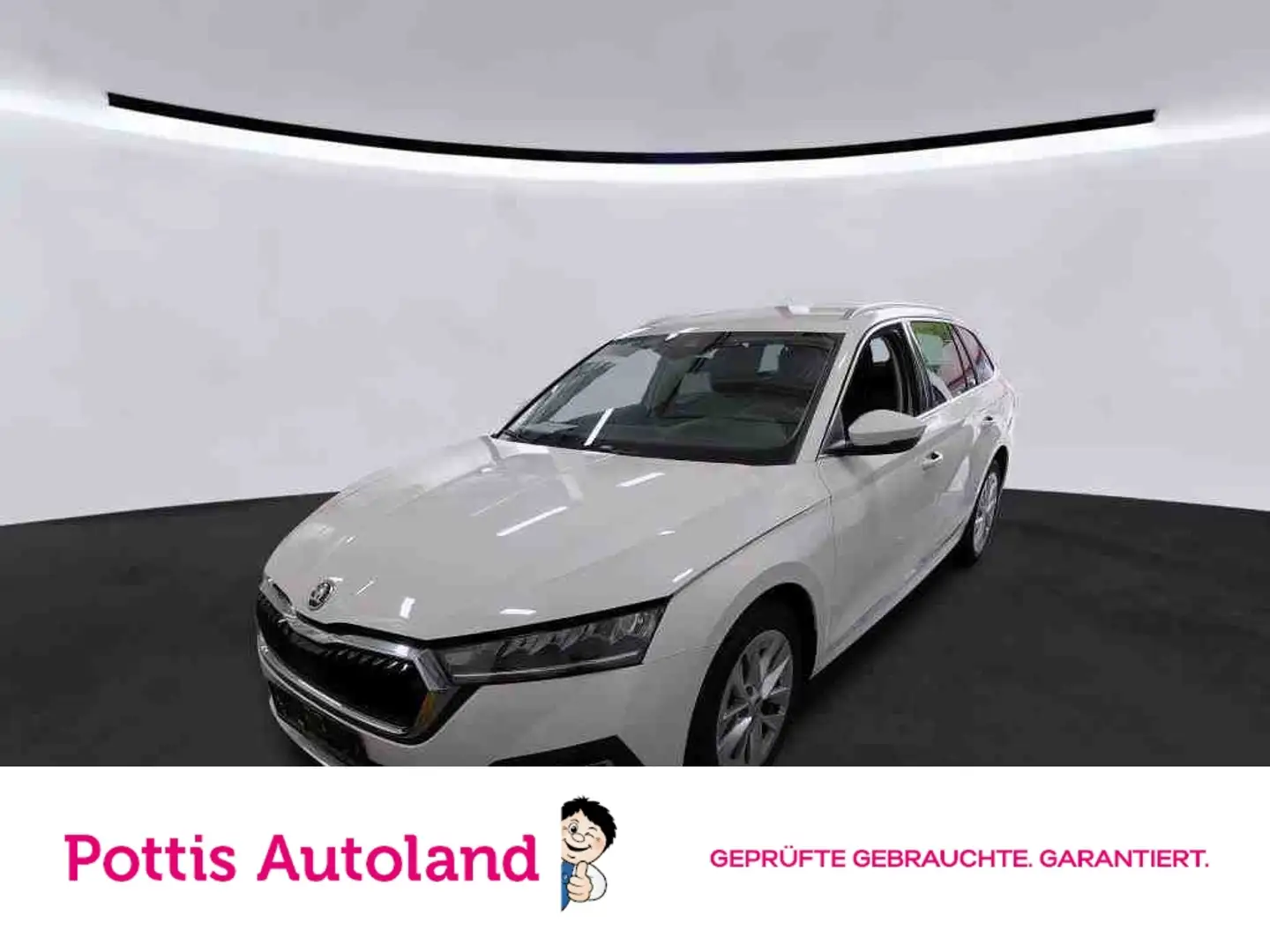 Skoda Octavia Combi 2.0 TDI DSG STYLE NAVI PDC SITZHZG LED Weiß - 1