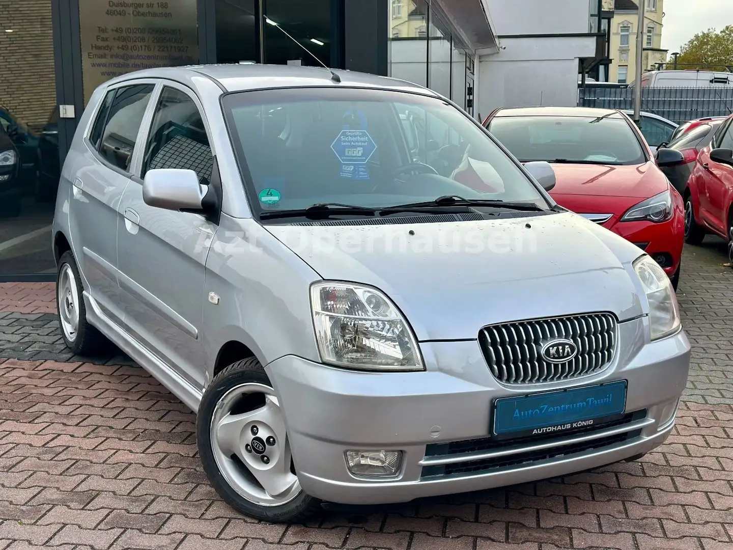 Kia Picanto 1.1 EX*AUTOMATIK*ZAHNRIEMEN ERN*KLIMA* Silber - 1