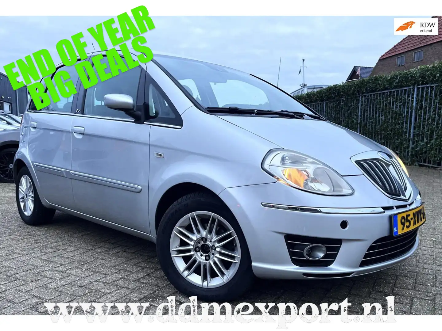 Lancia MUSA 1.4-16V LEER/ECC/LMV/TOP Grijs - 1