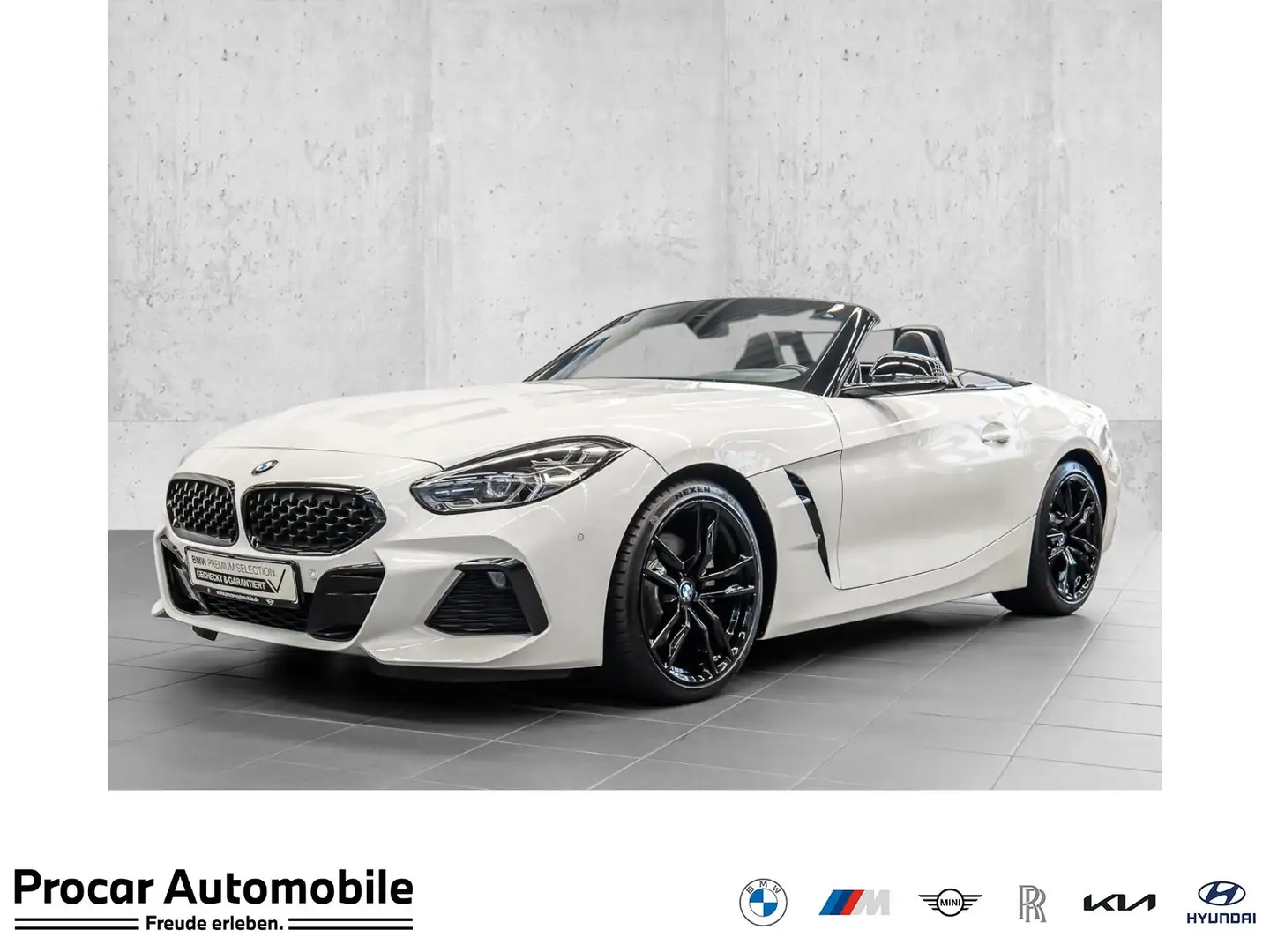 BMW Z4 sDrive20i M Sport ACC NAVI LED Sound Syst. Weiß - 1