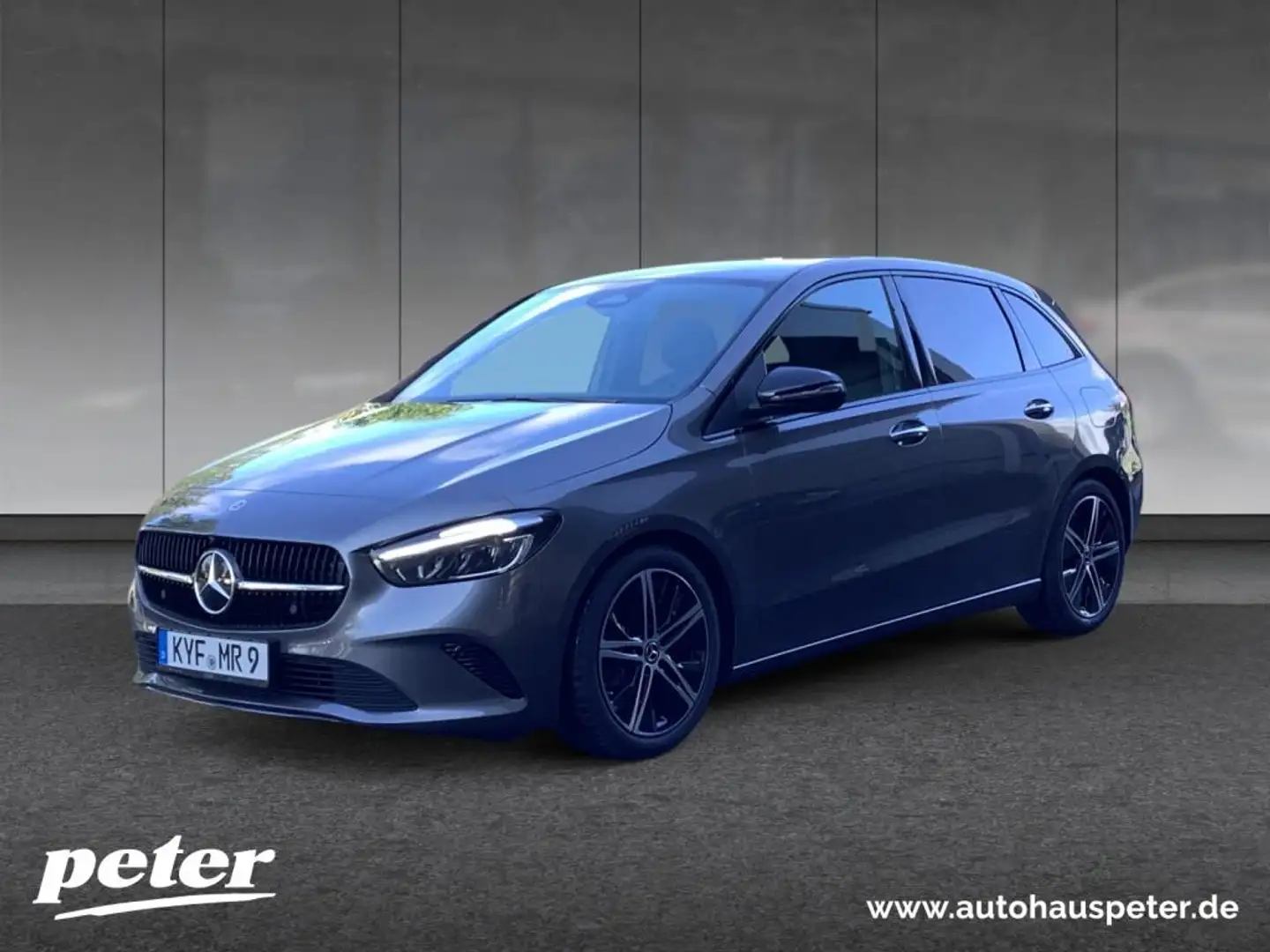 Mercedes-Benz B 200 PROGRESSIV/NIGHT/LED/Distronic/Kamera/AHK Grau - 1