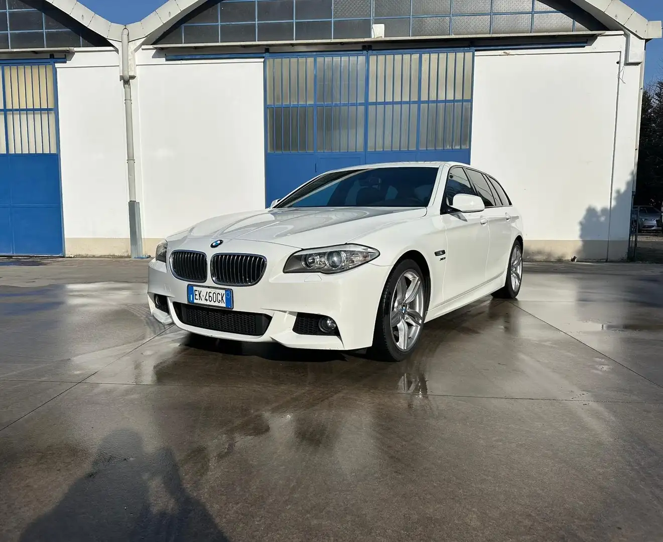 BMW 535 Serie 5 F11 535d Touring xdrive Msport Blanc - 1