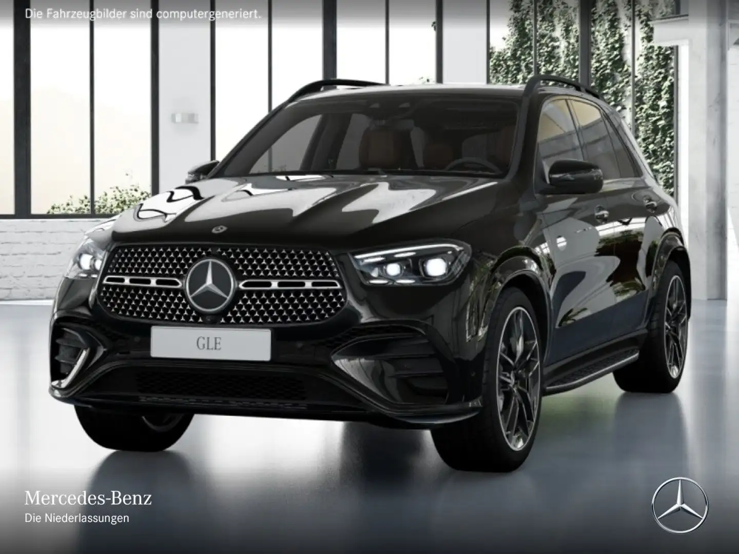 Mercedes-Benz GLE 450 d 4M AMG+NIGHT+PANO+360+AHK+MULTIBEAM+HUD Noir - 2