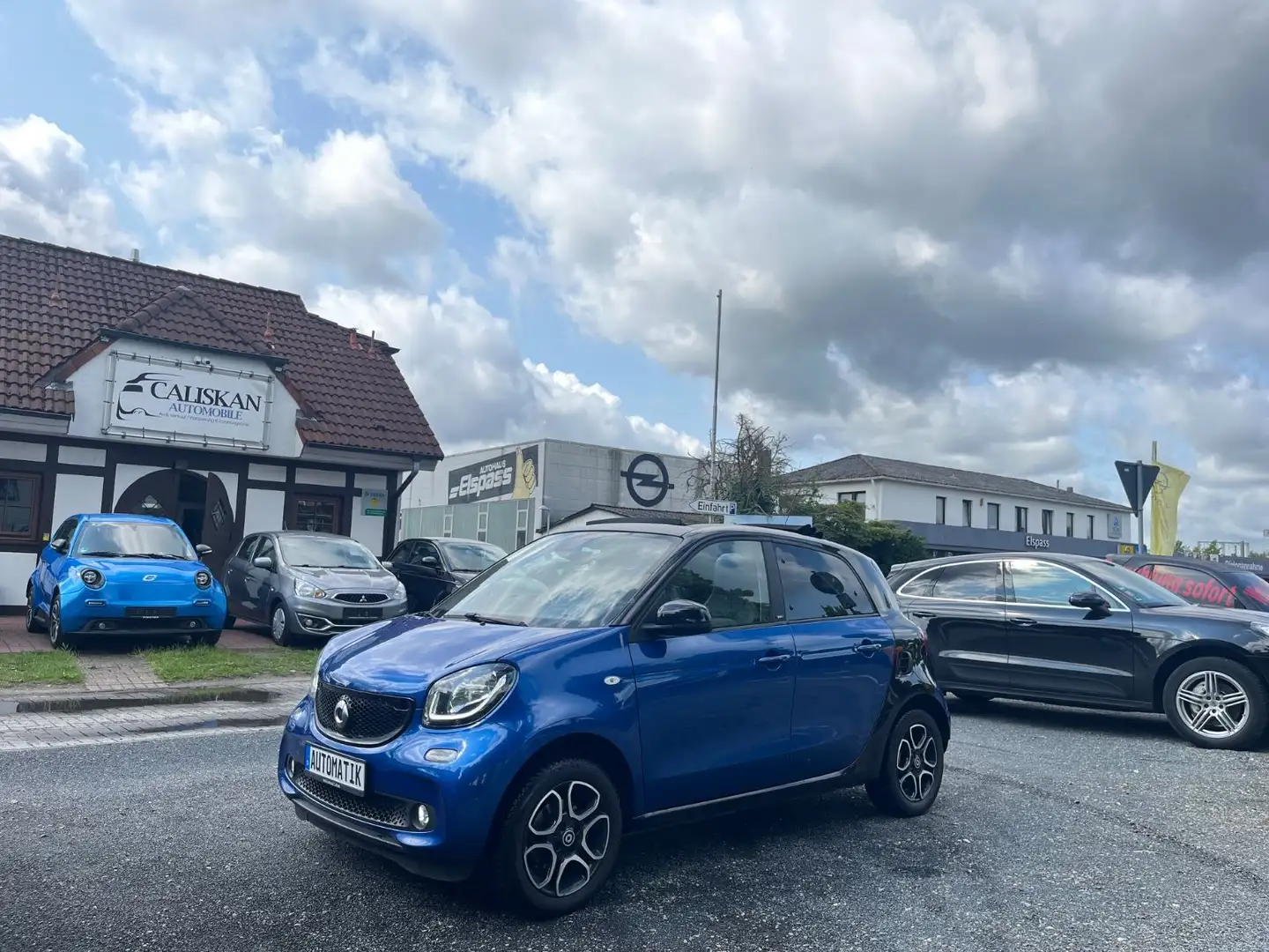 smart forFour Prime 52kW*Faltdach*Leder Azul - 1