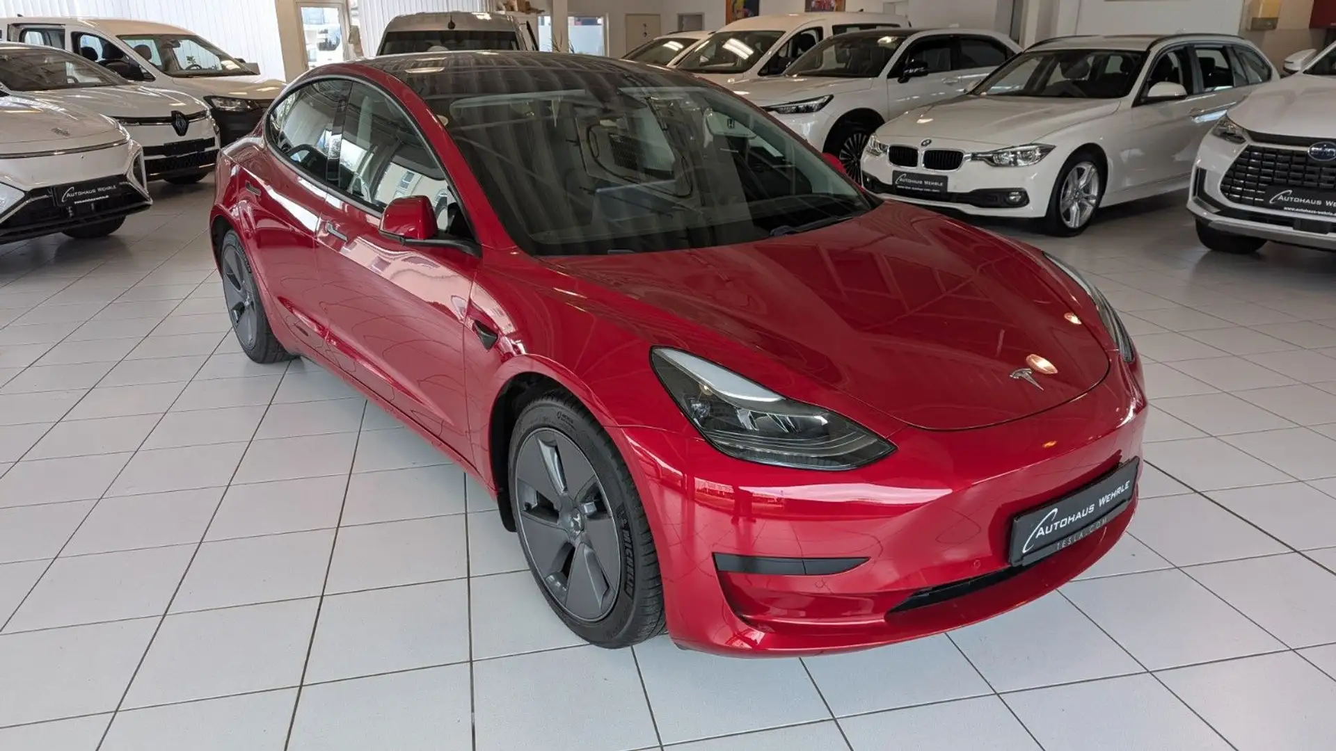 Tesla Model 3 Standard-Range+ *Refresh*EAP*AHK* Rouge - 2