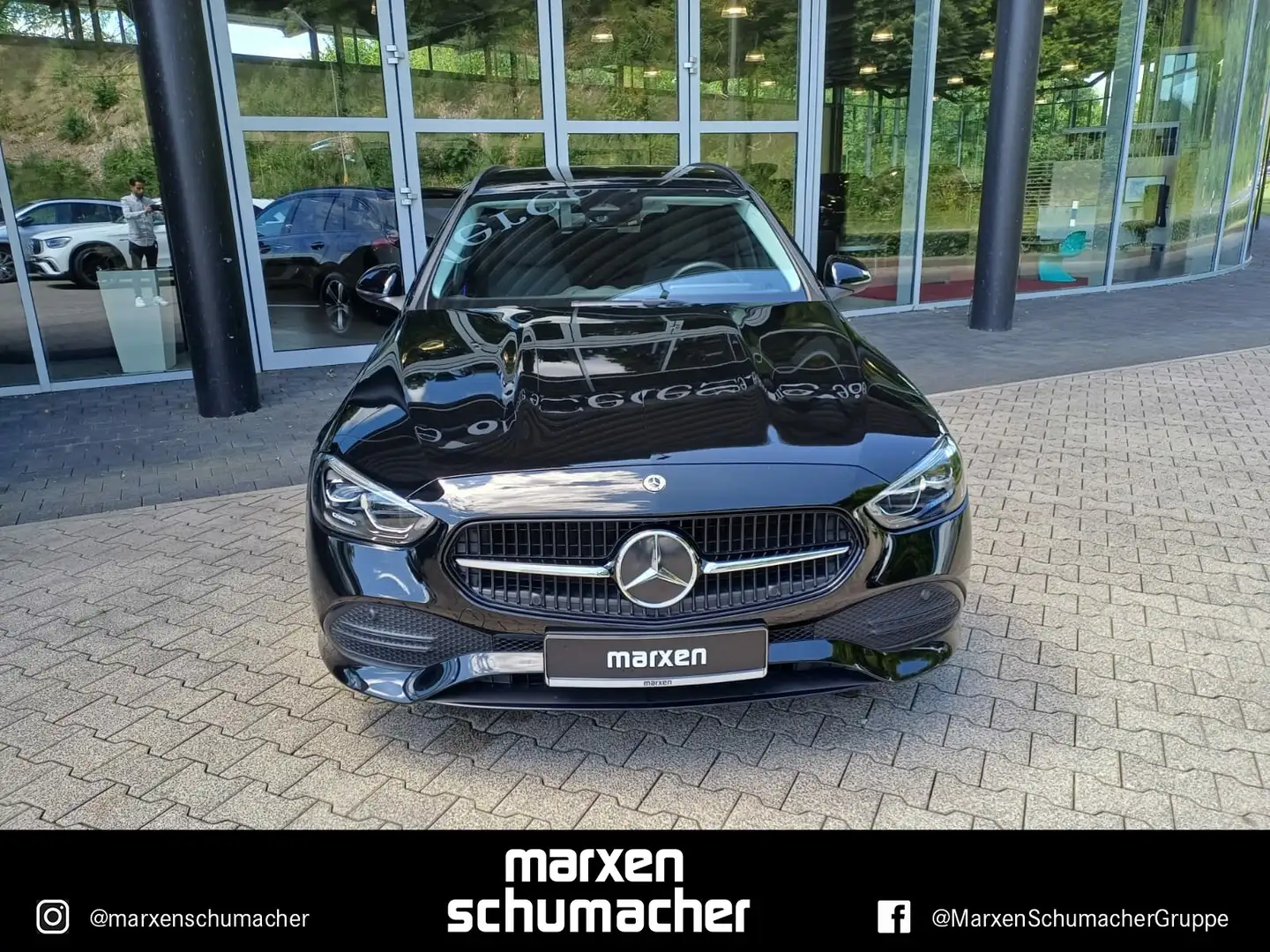 Mercedes-Benz C 180 C 180 T AVANTGARDE Night+AHK+Kamera+LED+CarPlay Schwarz - 2