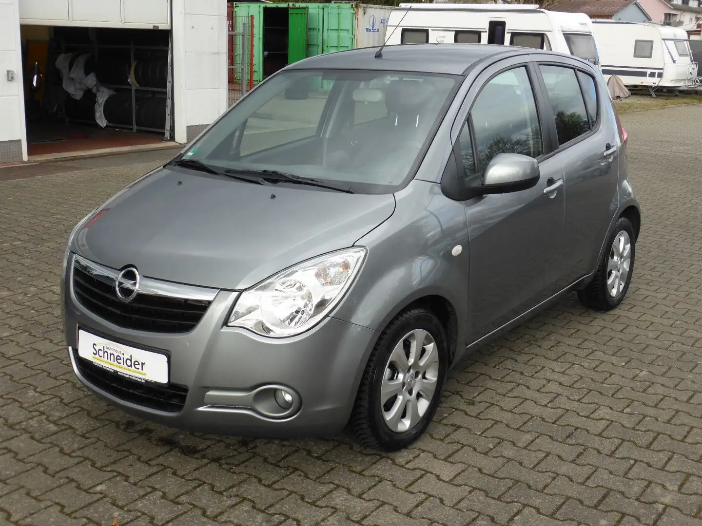 Opel Agila B Edition Automatik Gris - 1