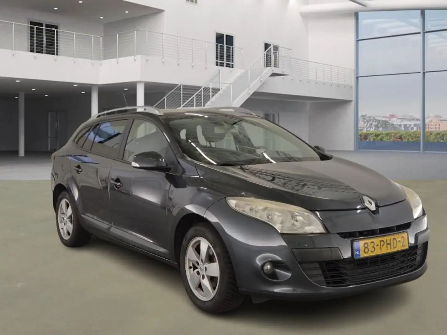 Renault Megane Estate 1.6 Expression NAVI CRUISE TREKHAAK 2 X SLE Grijs - 2