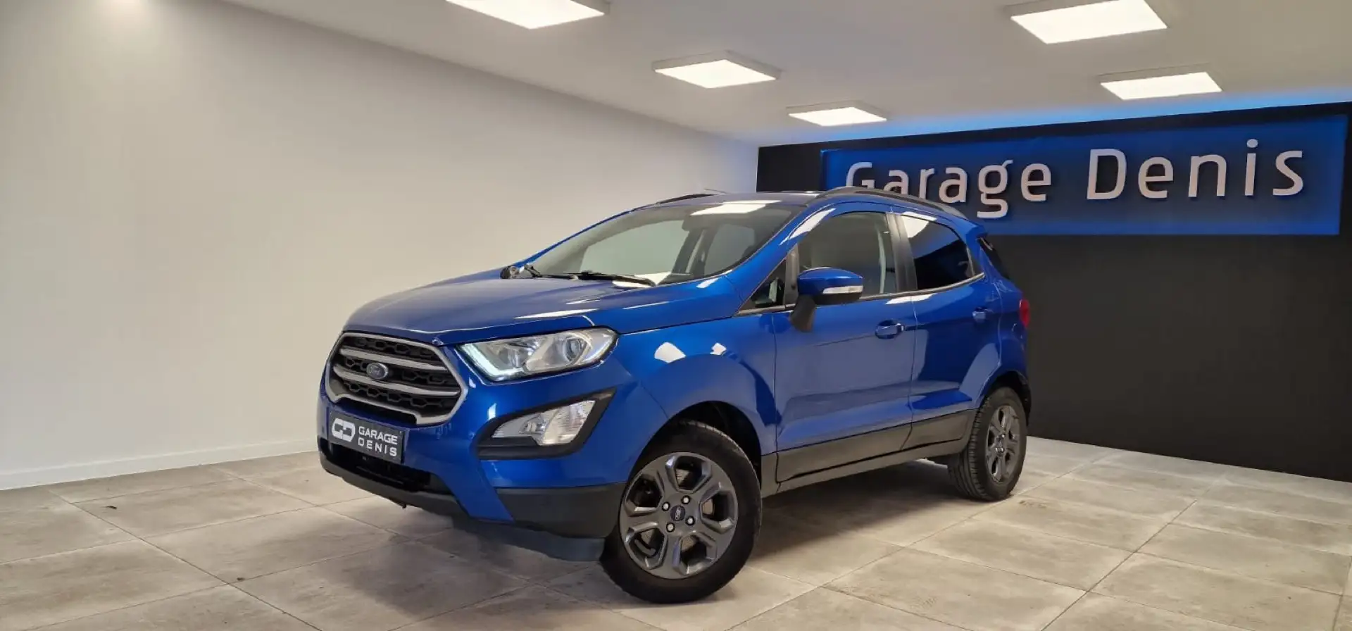 Ford EcoSport 1.0 EcoBoost Titanium*GPS**LED*GARANTIE 12 MOIS Kék - 1