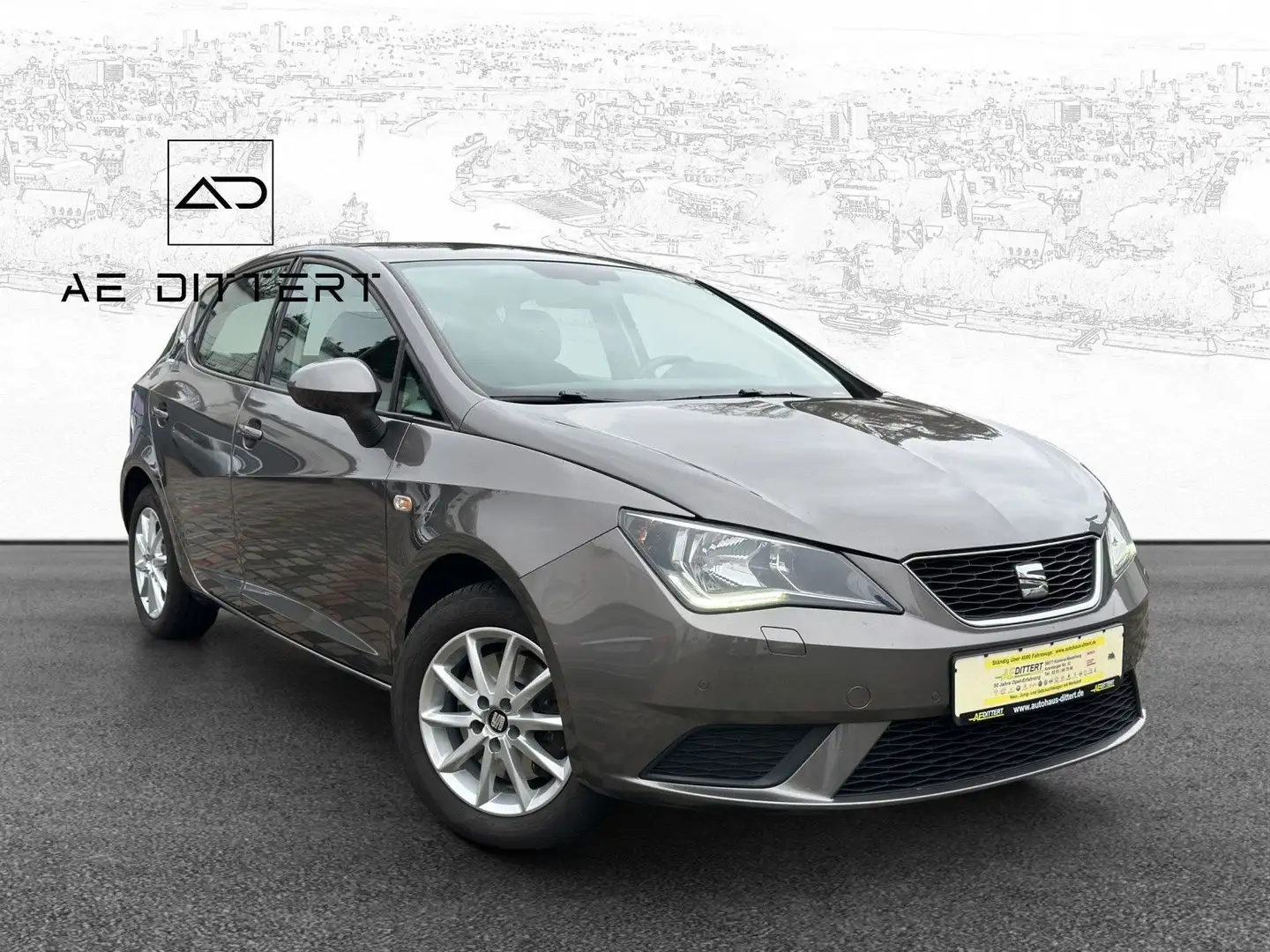 SEAT Ibiza Style+Shz+Navi+PDC V/H+ Grau - 2