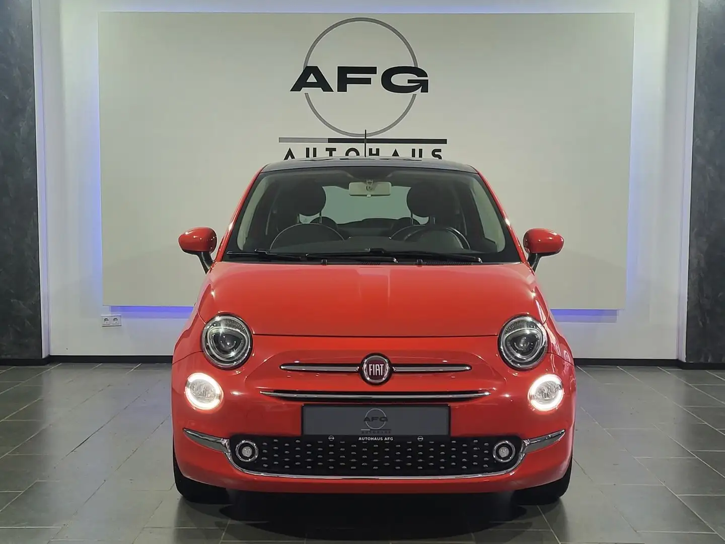Fiat 500 *PDC*PANO*CORAL*KLIMA Red - 2