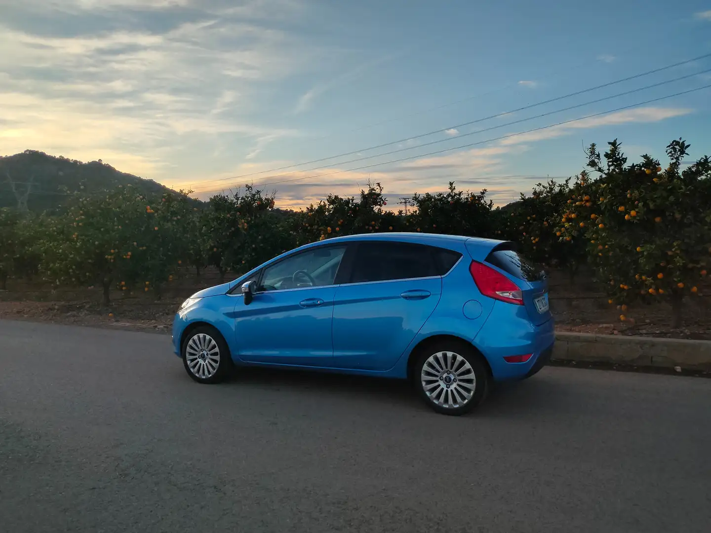 Ford Fiesta Fiesta 1.4 Titanium Titanium Azul - 1
