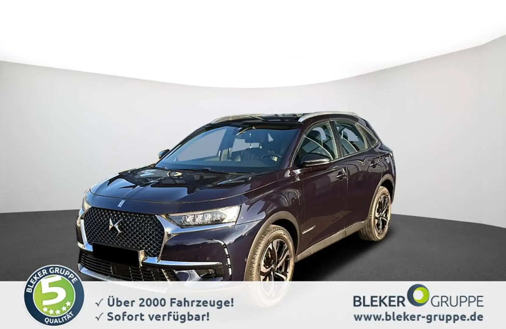 DS Automobiles DS 7 Crossback E-Tense 4x2 225 So Chic Синій - 1
