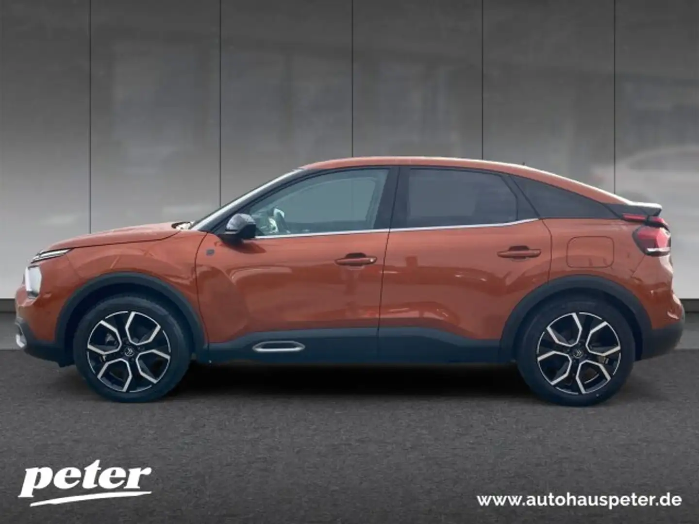 Citroen E-C4 Electric e-C4 Shine 136 +11KW OBC+Kamera+Navi+Kältepaket+ Orange - 2