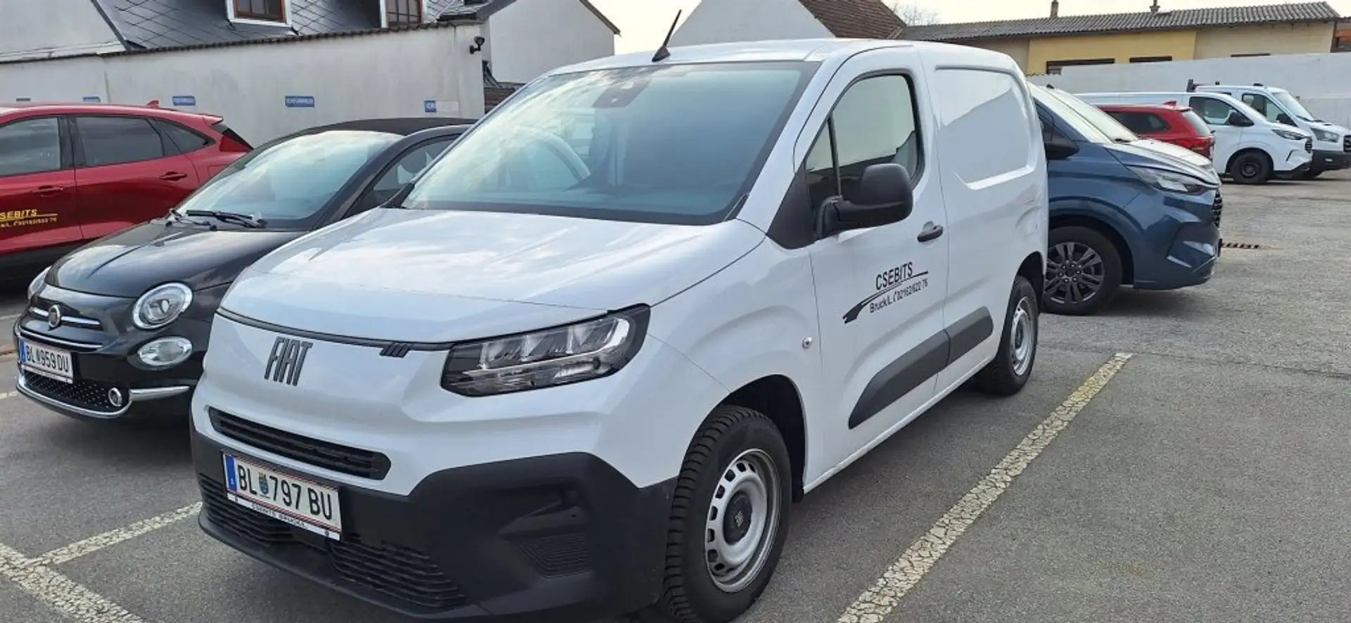 Fiat Doblo Kastenwagen BlueHDi 100 S&S Easy Pro Weiß - 1