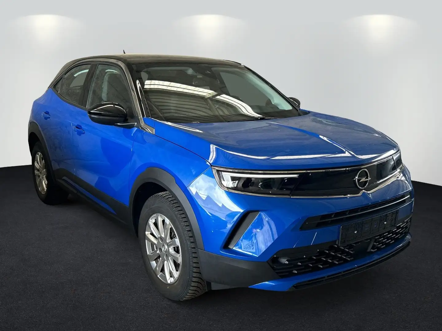 Opel Mokka-E Edition FLA SpurH LM KAM LED KlimaA PDC Blau - 1