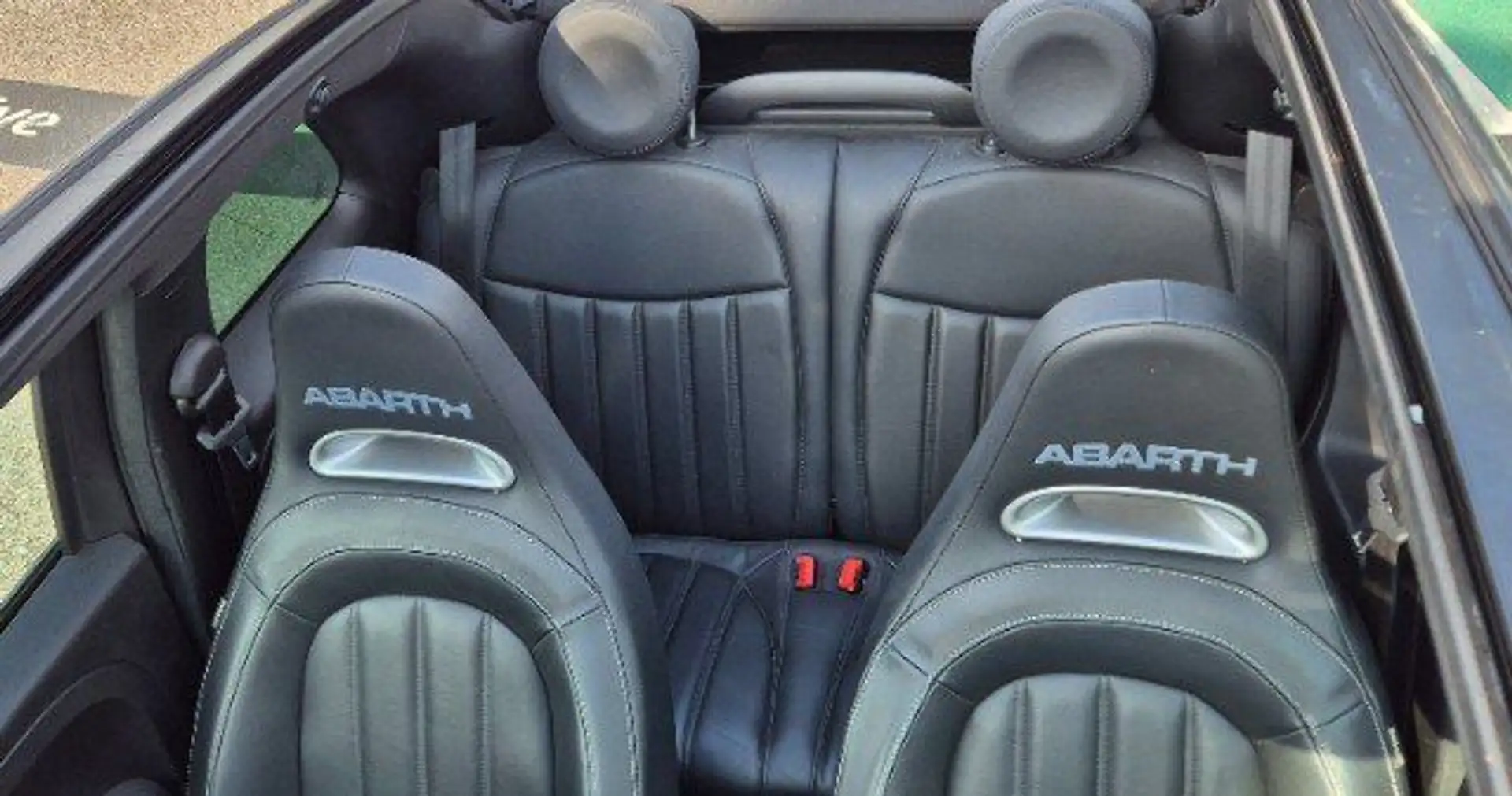 Abarth 595 595C E6D TEMP 1.4 Turbo 16V T-Jet 180 ch BVA5 Comp Šedá - 2