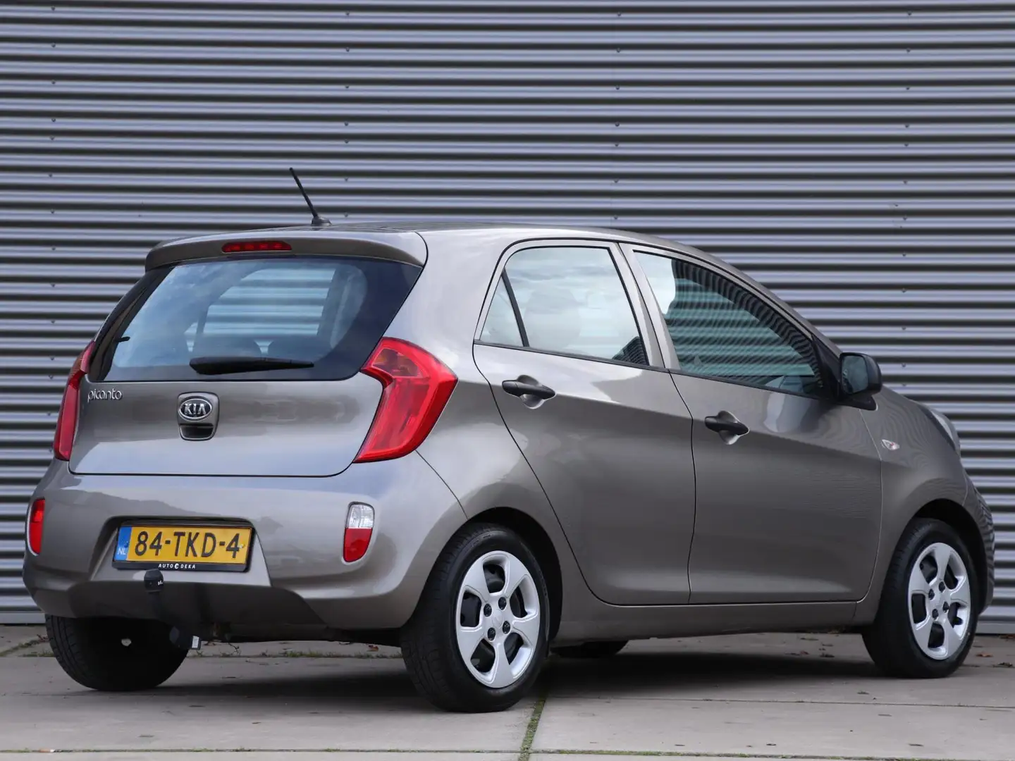 Kia Picanto 1.2 CVVT Comfort Pack *Airco*Trekhaak* Grijs - 2