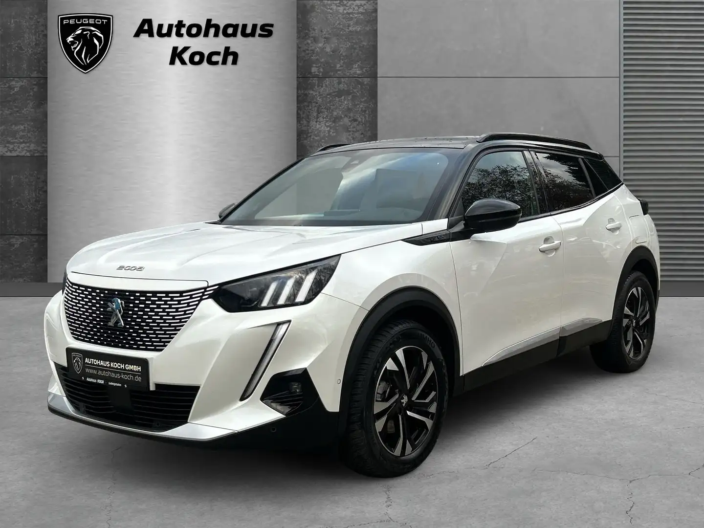 Peugeot e-2008 2008 Elektro GT Blanco - 1