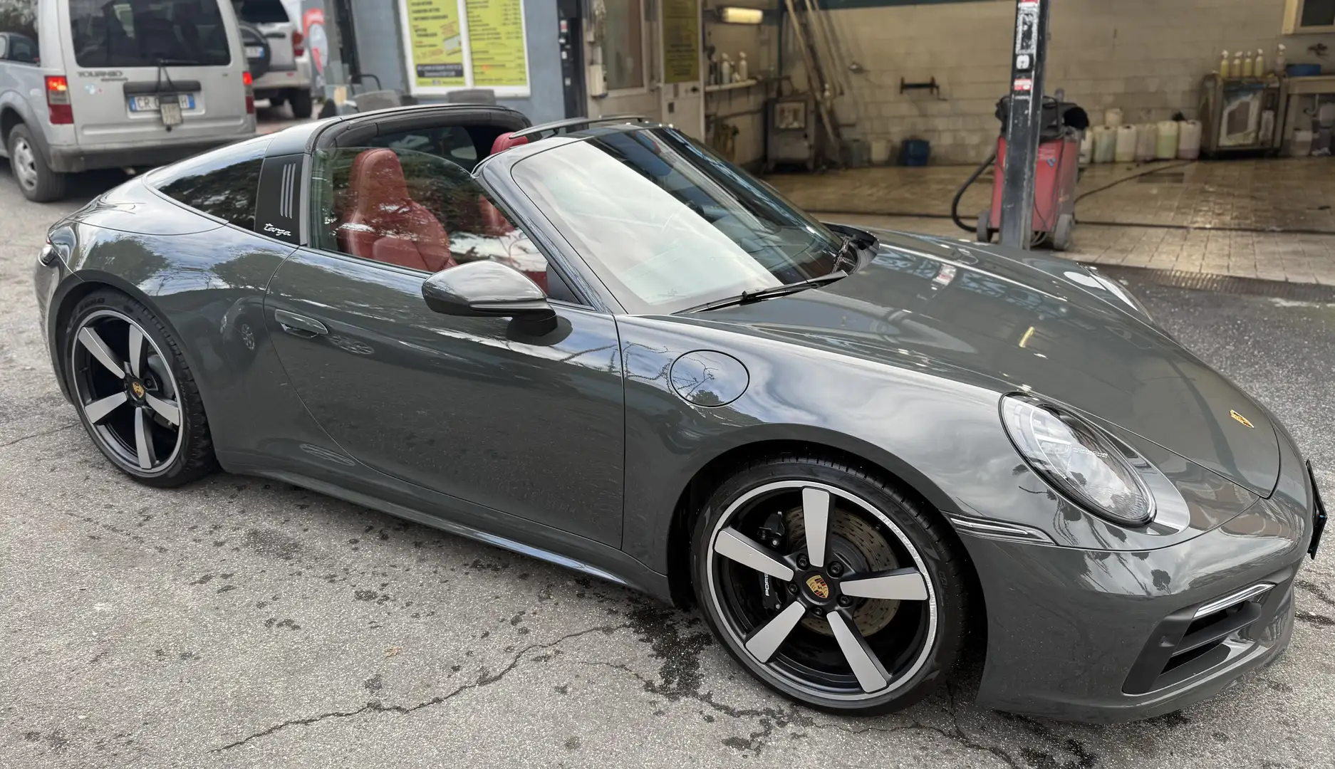 Porsche 911 Targa 3.0 4S Heritage Design Edition pdk garanzia Grigio - 2