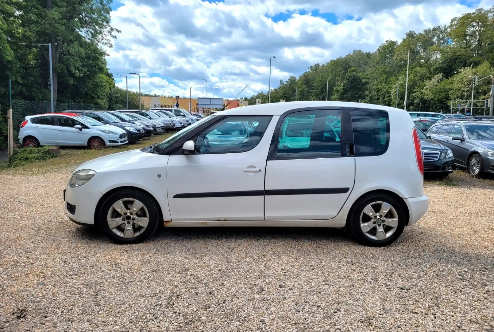 Skoda Roomster Comfort 1.6 LPG Aut.*Klima*M+S/LMF*TÜV* Blanco - 2