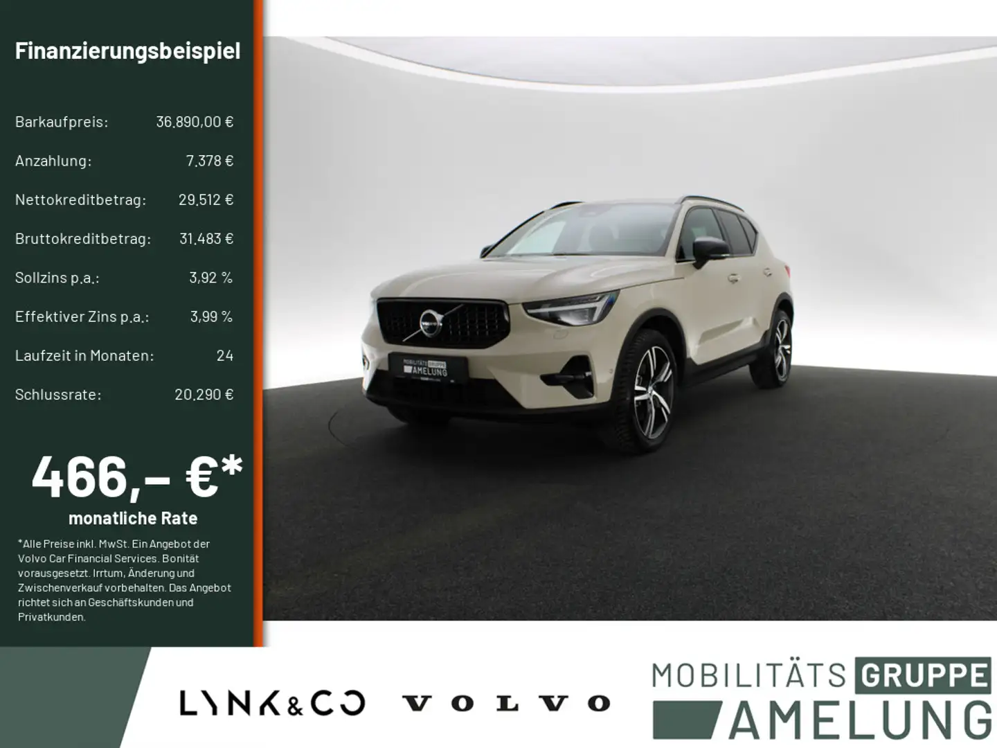 Volvo XC40 2.0 Plus Dark 2WD FACEL. LED H/K 360° Beige - 1