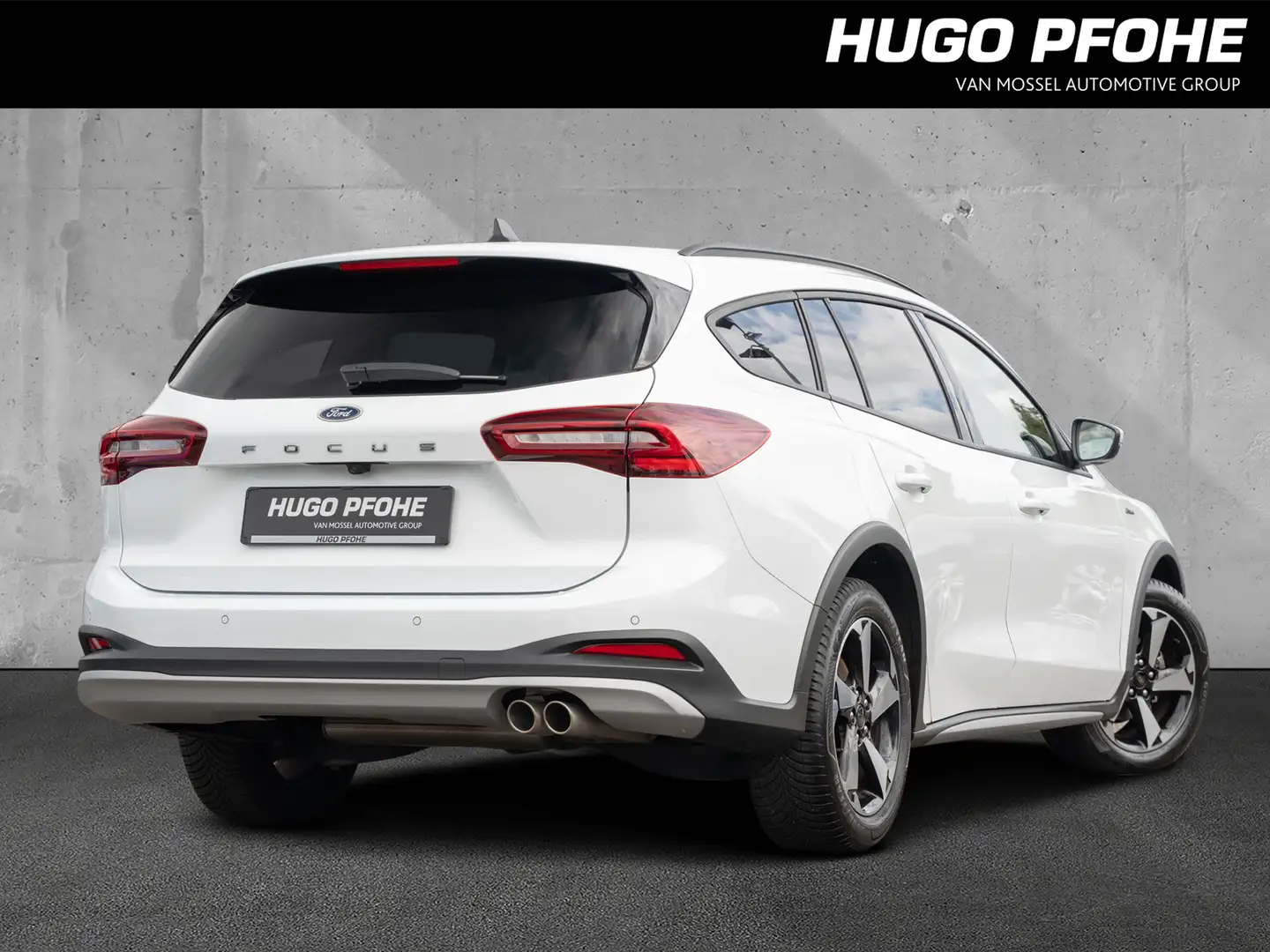 Ford Focus Mild-Hybrid Active KLIMA. abn. AHK. ACC. TWA. RFK. Weiß - 2