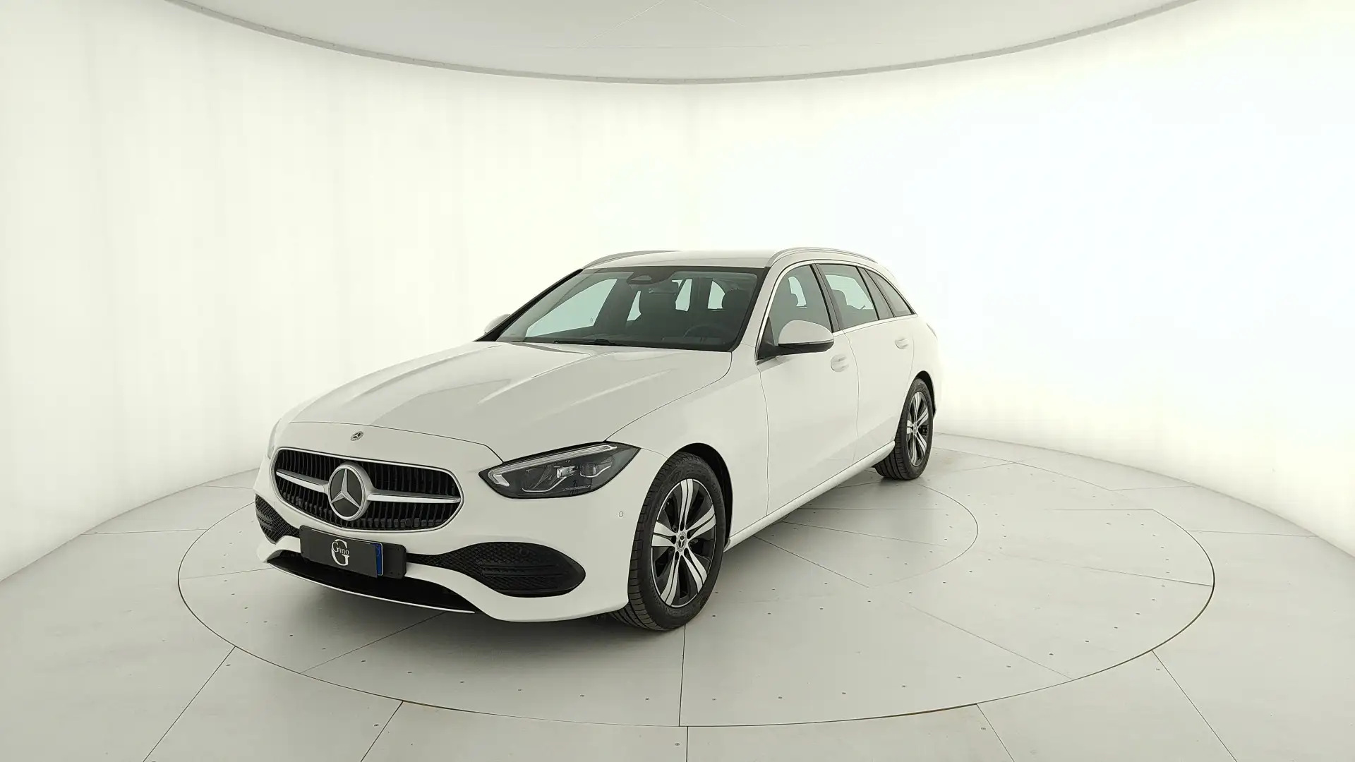 Mercedes-Benz C 200 C SW 200 d mhev Advanced auto Bianco - 1