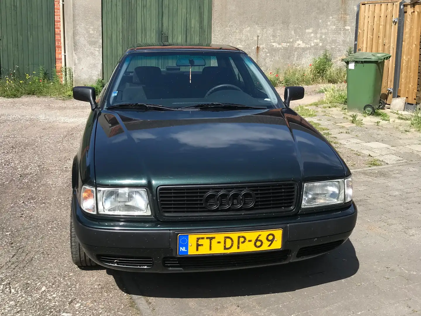 Audi 80 1,6 benzine 5vit Groen - 2