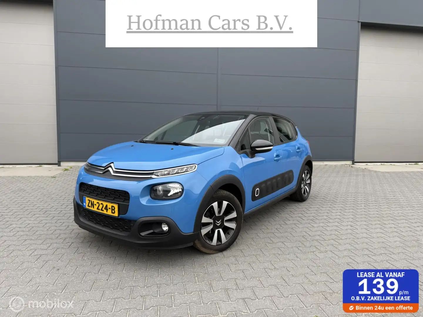 Citroen C3 1.2 PureTech S&S Feel Edition 2019 82PK Blau - 1