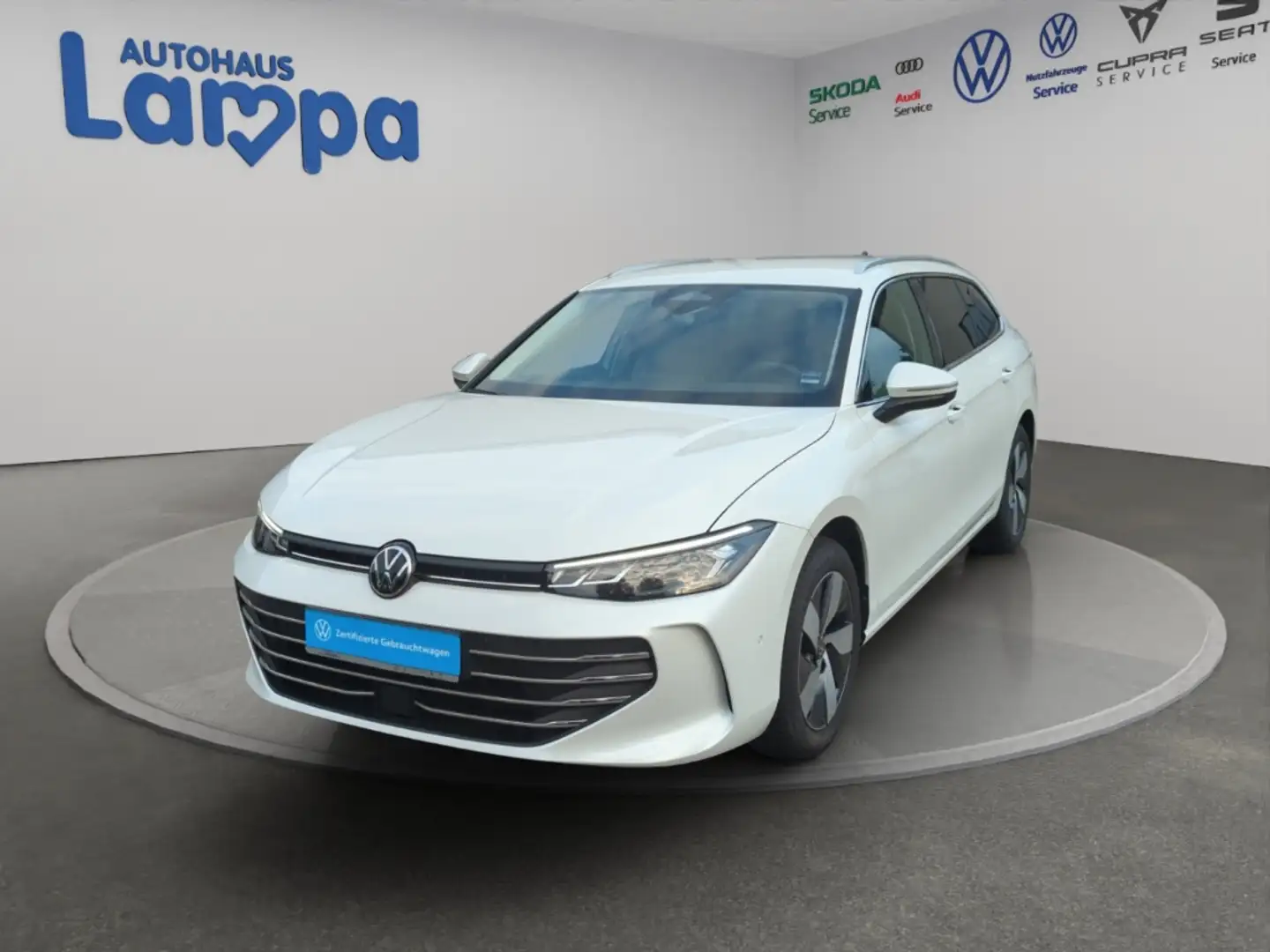 Volkswagen Passat Business 1.5 eTSI DSG, ACC,IQ.DRIVE,RFK,AHK,SHZ Weiß - 2